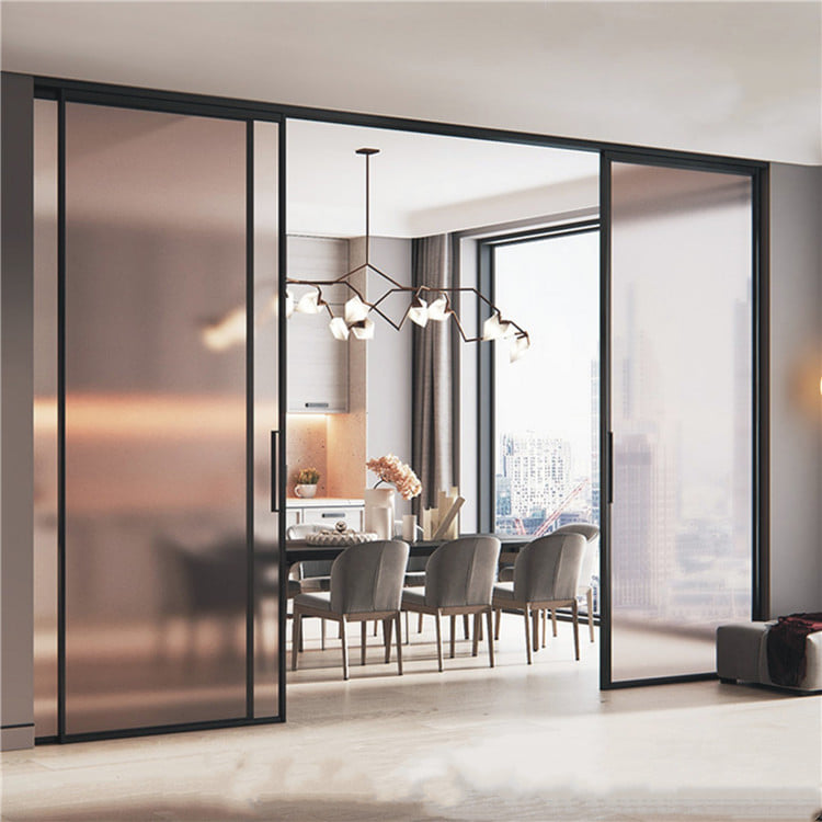 Vì sao cửa lùa slim 2 cánh là sự lựa chọn hoàn hảo cho nội thất?