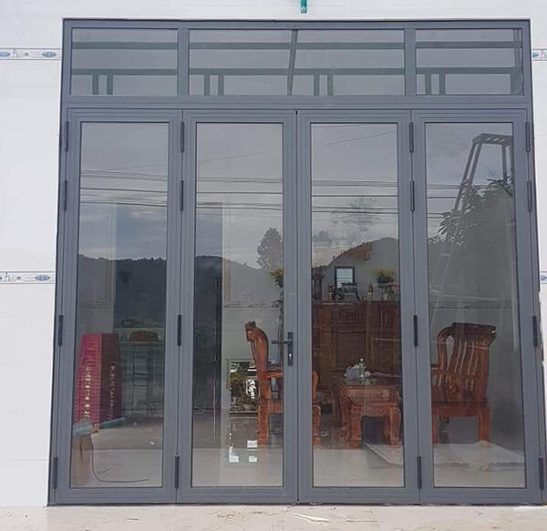 30 mẫu cửa nhôm Xingfa màu xám được chọn lắp nhiều nhất
