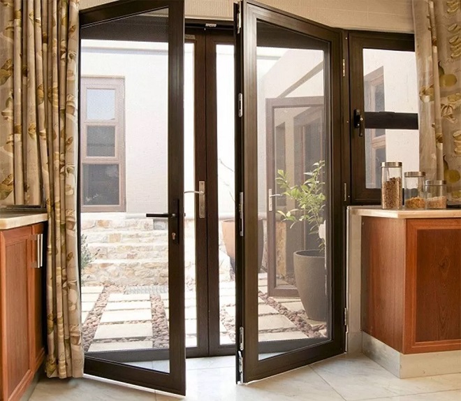 Lắp cửa nhôm Xingfa màu nâu ở đâu giá tốt chất lượng số 1?