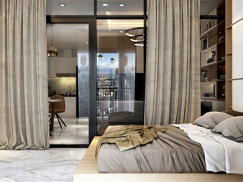 10 mẫu cửa kính cường lực phòng ngủ được lắp nhiều nhất