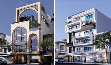 Nhà phố an toàn tối đa với cửa kính cường lực kết hợp cửa cuốn