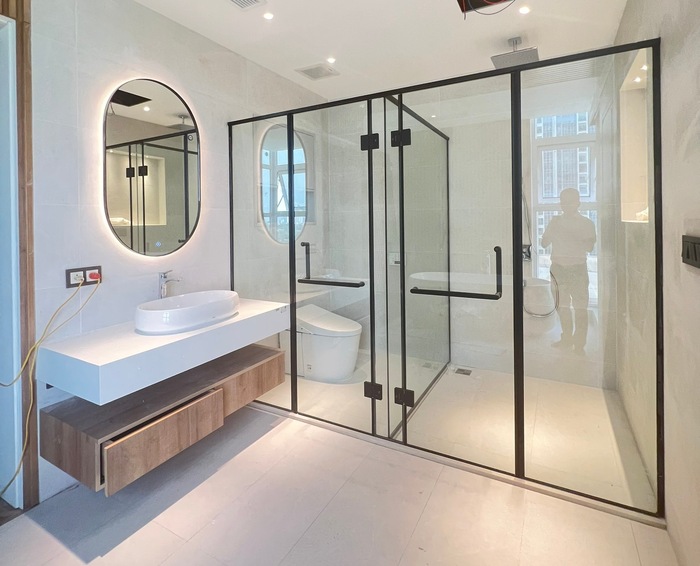 Vì sao cabin phòng tắm kính tối giản ngày càng được ưa chuộng?