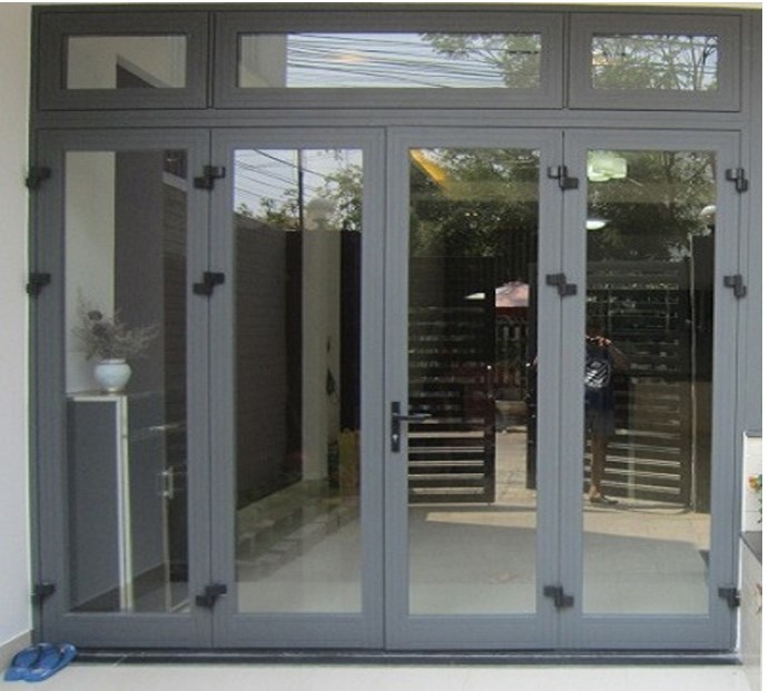 Địa chỉ lắp đặt cửa nhôm Xingfa màu xám chất lượng hàng đầu